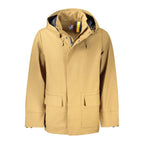 Brown Wool Men's Trench Coat