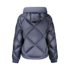 Blu Polyester Women Jacket