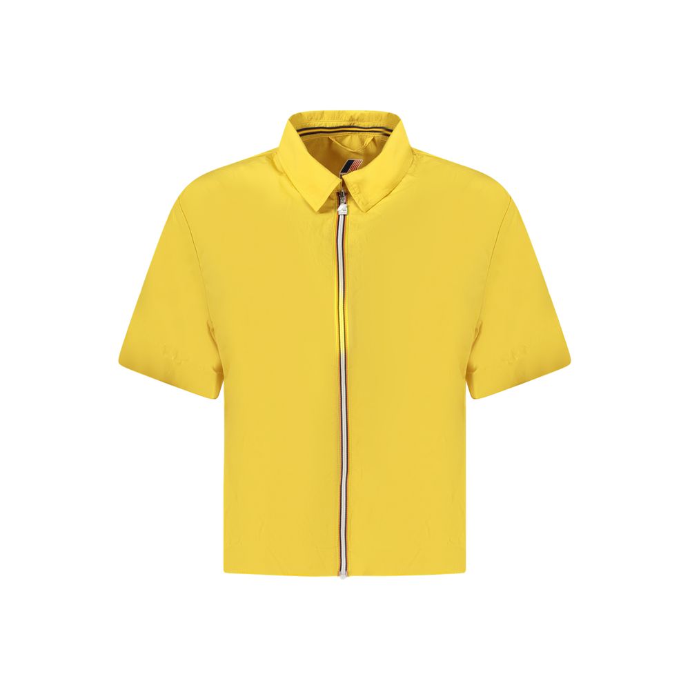 Yellow Polyamide Women Shirt