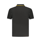 Black Cotton Male Polo Shirt