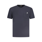 Blu Cotton Men T-Shirt