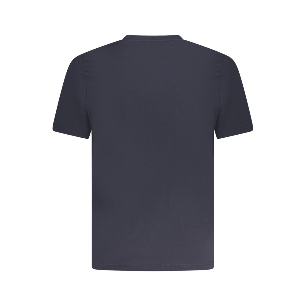 Blu Cotton Men T-Shirt