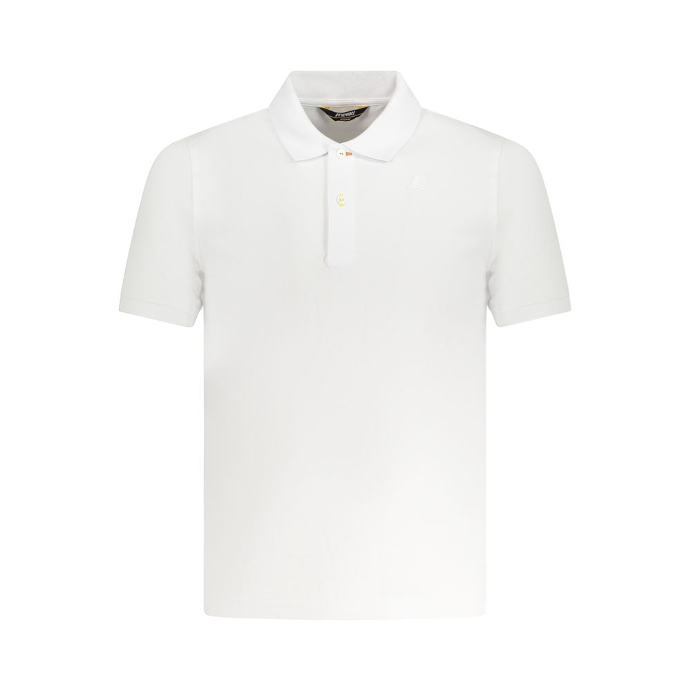 White Cotton Men's Polo Shirt