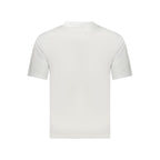 White Cotton Men T-Shirt