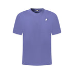 Blue Cotton Men T-Shirt