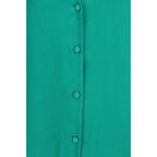 Bicolor Silk Dress Shirt