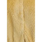 Gold Modacrylic Bomber
