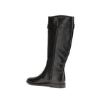 Black Calf Leather Bos Taurus Lace-Up Boots