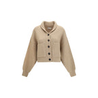 Beige Wool Oves Aries Cardigan