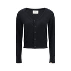 Black Cashmere Cardigan