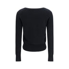 Black Cashmere Cardigan