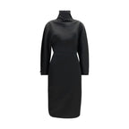 Black Acetate Cocktail Dress