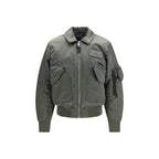 Bicolor Nylon Bomber