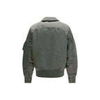 Bicolor Nylon Bomber