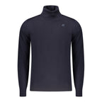 Blue Wool Men Sweater