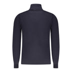 Blue Wool Men Sweater