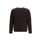 Brown Wool Oves Aries Cardigan