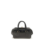 Black Lamb Leather Handbag