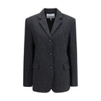 Gray Wool Oves Aries Blazer