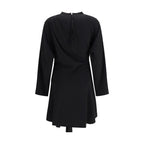 Black Recycled Polyester Cocktail Dress