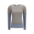 Gray Cotton Long Sleeve T-Shirt
