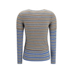 Gray Cotton Long Sleeve T-Shirt