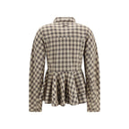 Beige Cotton Blouse