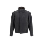 Gray Wool Oves Aries Bomber