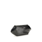Black Polyethylene Shoulder Bag