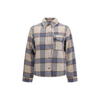 Beige Wool Oves Aries Denim Jacket