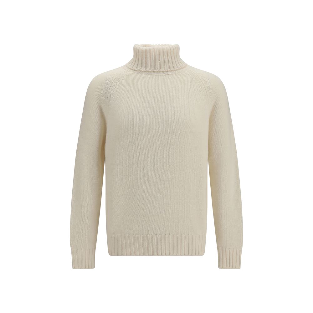 White Cashmere Turtleneck