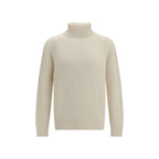 White Cashmere Turtleneck