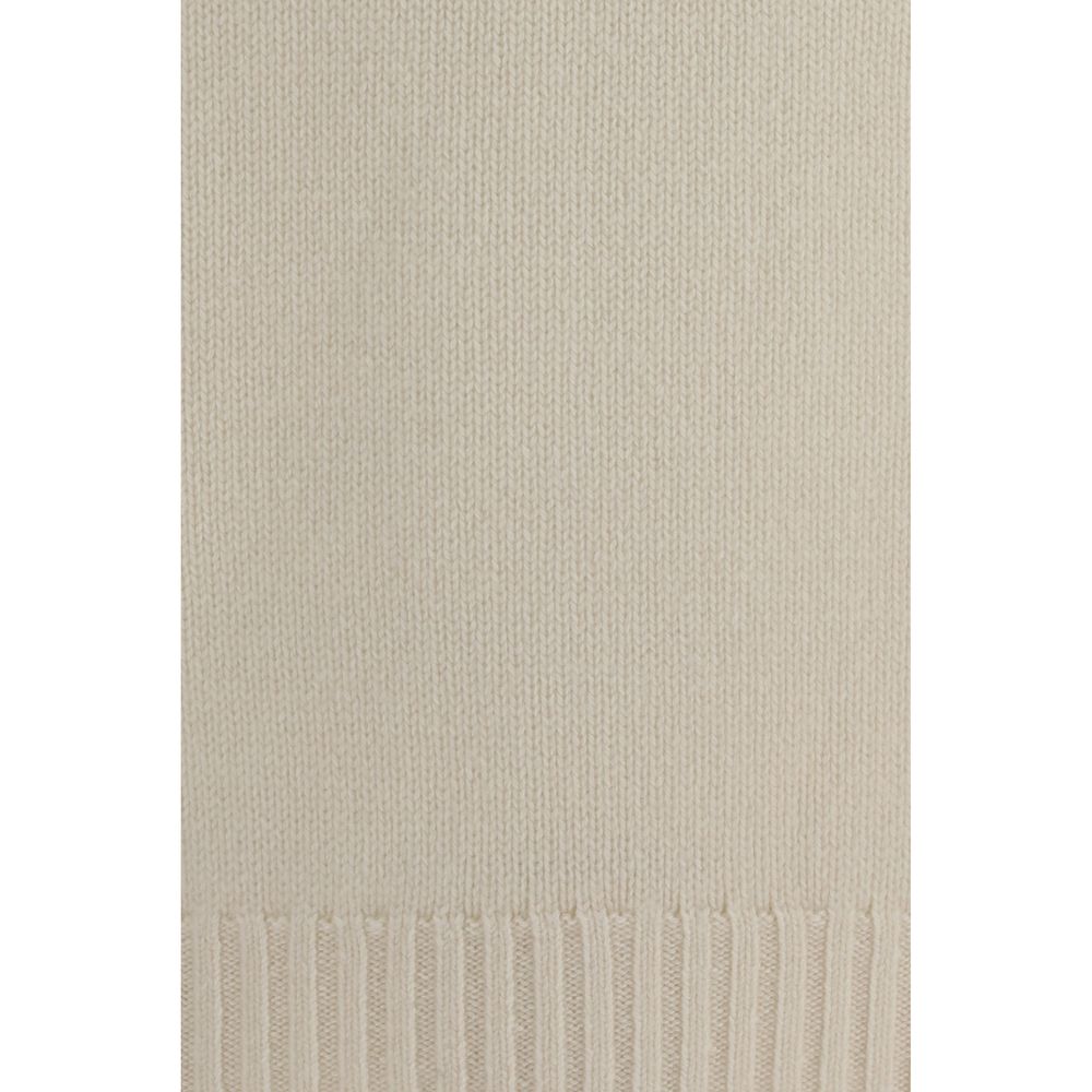 White Cashmere Turtleneck