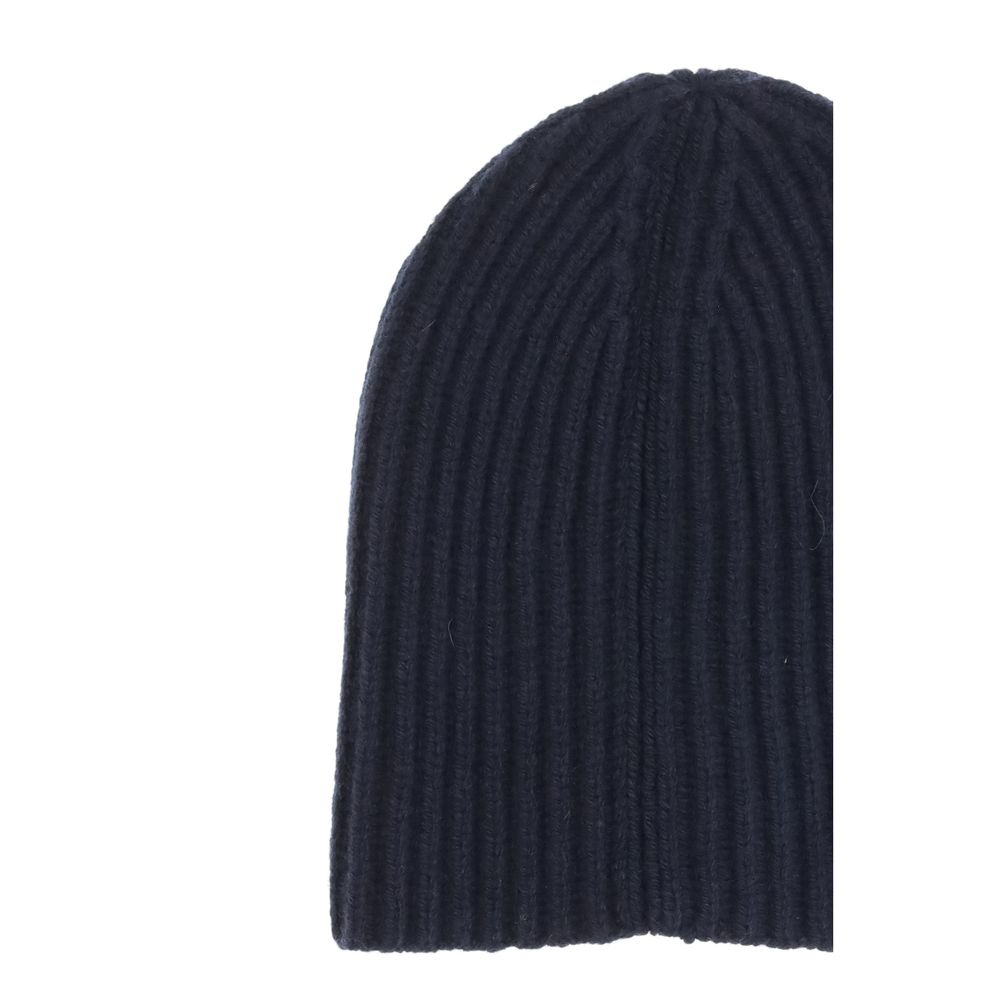 Blue Cashmere Beanie