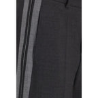 Gray Wool Oves Aries Casual Pants