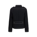Black Wool Oves Aries Jacket