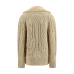 Beige Wool Oves Aries Sweatshirt
