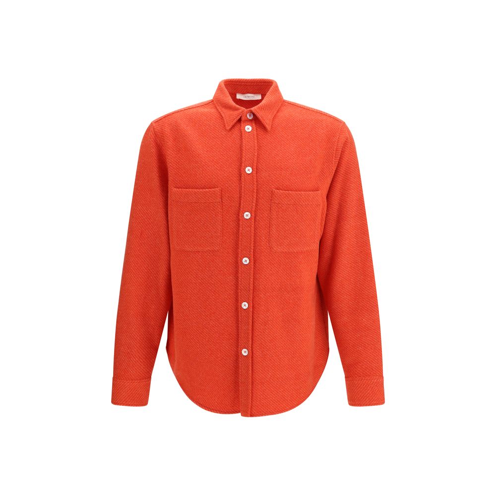 Red Cashmere Shirt