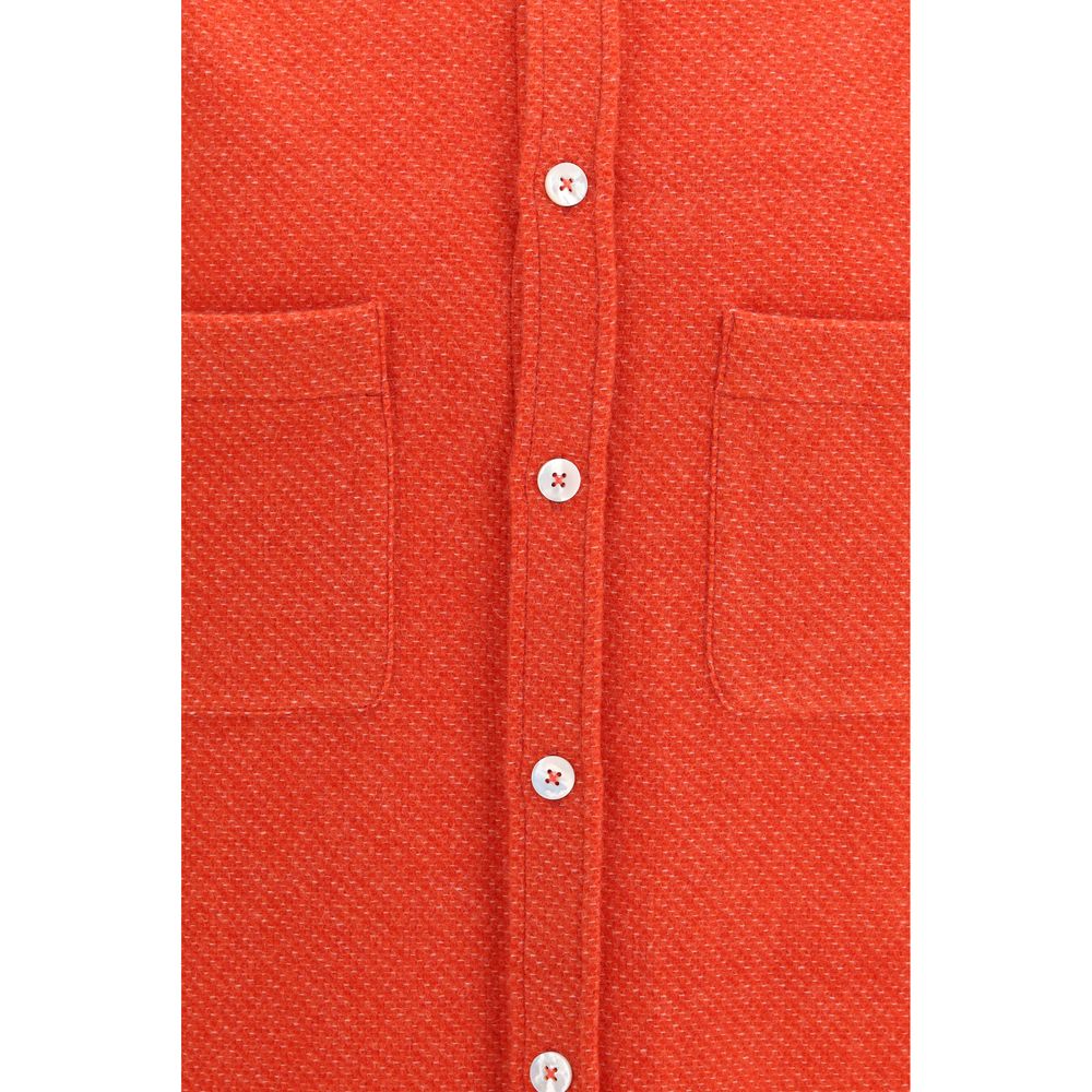 Red Cashmere Shirt