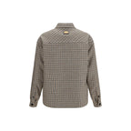 Brown Wool Oves Aries Full-Length Jacket