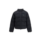 Black Polyamide Full-Length Jacket