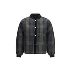 Black Polyester Bomber
