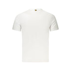 White Cotton Men's T-Shirt