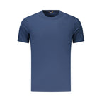 Blue Cotton Men's T-Shirt