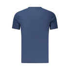 Blue Cotton Men's T-Shirt
