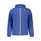 Blue Polyamide Men's Jacket