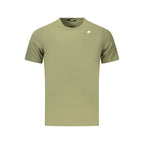 Green Cotton Men's T-Shirt