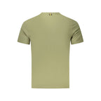 Green Cotton Men's T-Shirt