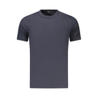 Blue Cotton Men's T-Shirt