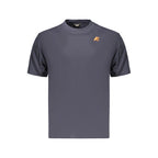 Blue Cotton Men's T-Shirt